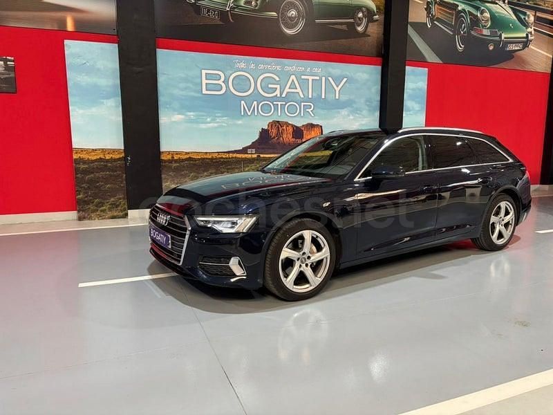 Usado Audi A6 204 CV (150 kW) 2019 Azul Familiar