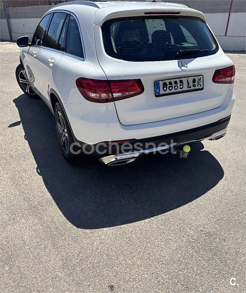 Usado Mercedes GLC220 170 CV (125 kW) 2018 Blanco SUV