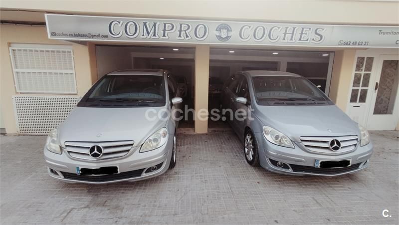 Usado Mercedes B200 136 CV (100 kW) 2007 Gris / plata Monovolumen