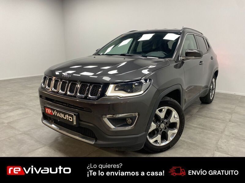 Gris Usado 2019 Jeep Compass Limited SUV | 15.690 € (Precio justo) - Imagen 1/4