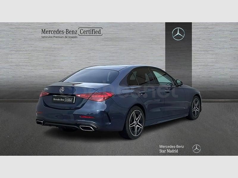 Usado Mercedes C200 163 CV (119 kW) 2025 Azul Berlina