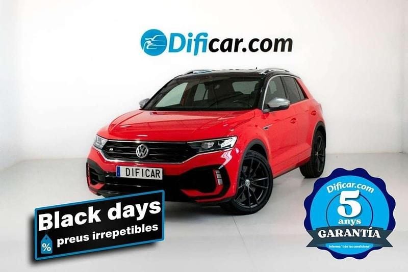 Rojo Usado 2021 VW T-Roc R SUV | 33.990 € (Precio justo) - Imagen 1/4