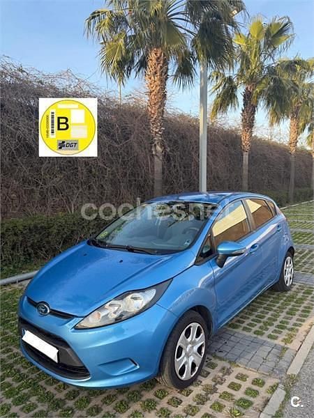 Usado Ford Fiesta Trend 68 CV (50 kW) 2009 Azul Utilitario