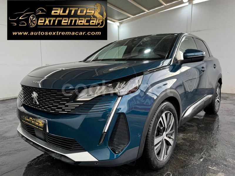 Azul Usado 2021 Peugeot 3008 Allure SUV | 16.899 € (Buen precio) - Imagen 1/4