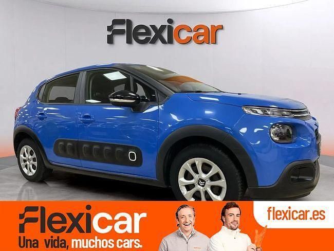 Azul Usado 2017 Citroën C3 Feel Berlina | 7990 € (Un poco caro) - Imagen 1/4