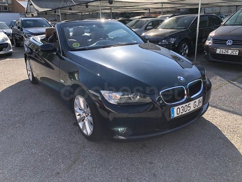 Usado BMW 320 Cabriolet 177 CV (130 kW) 2008 Negro Descapotable