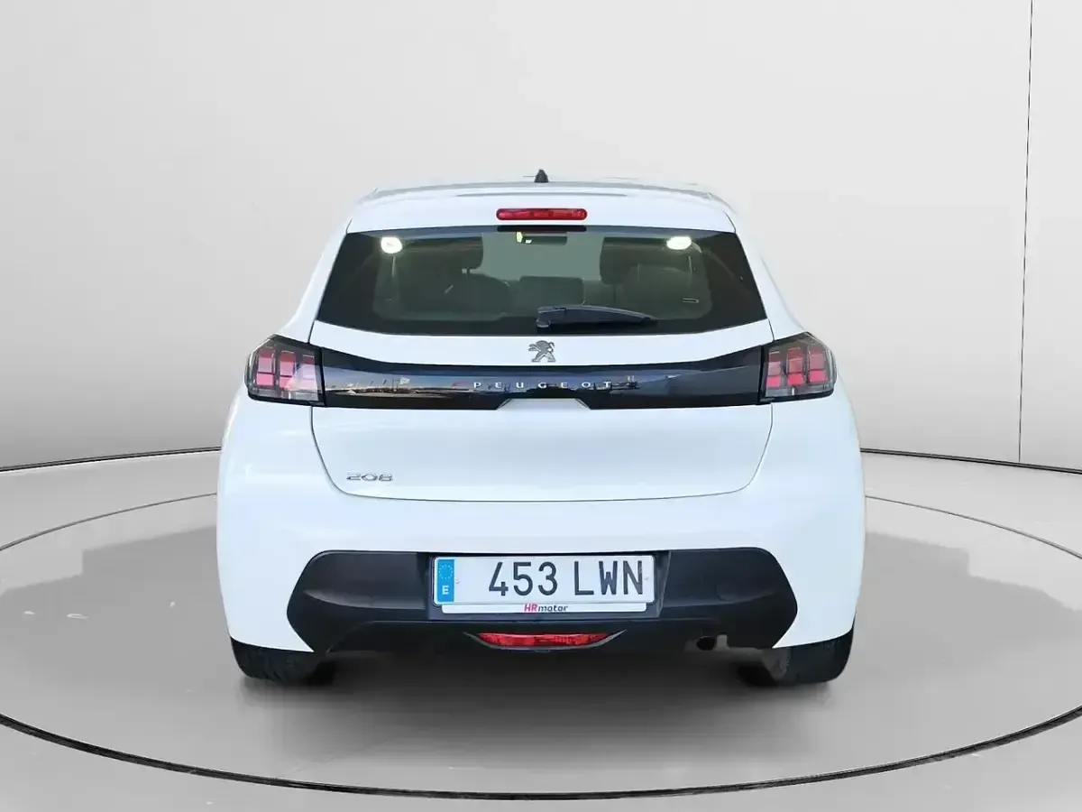 Usado Peugeot 208 Active 75 CV (55 kW) 2022 Blanco Utilitario