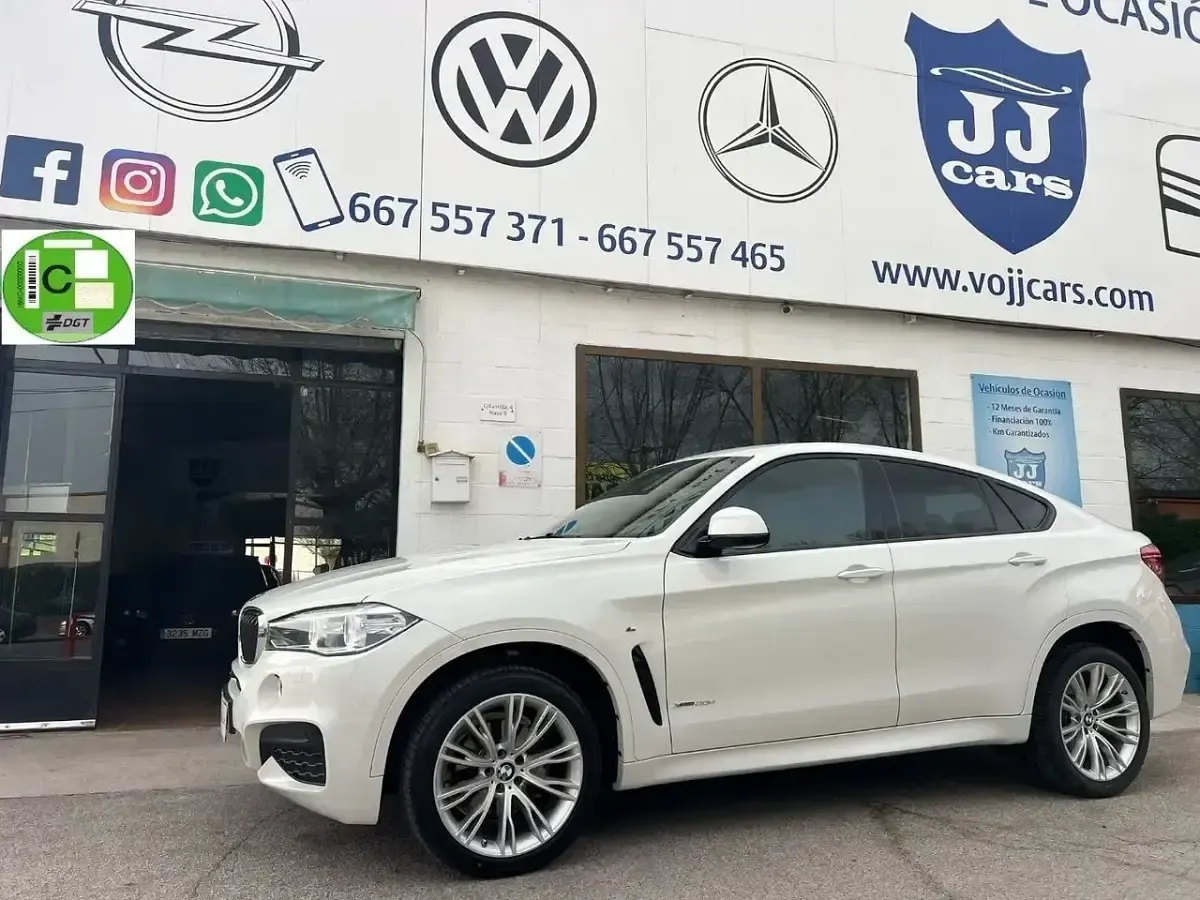 Usado BMW X6 M Sport 258 CV (189 kW) 2019 Blanco SUV