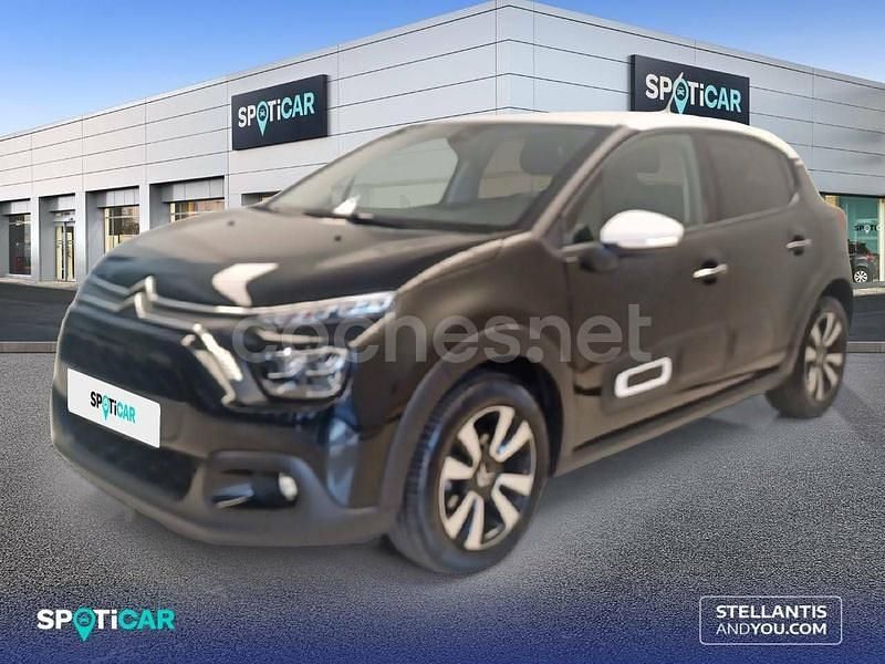 Negro Usado 2023 Citroën C3 PureTech Utilitario | 12.900 € (Precio justo) - Imagen 1/4