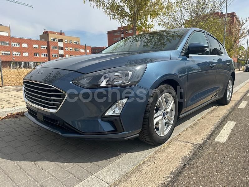 Usado Ford Focus Trend 120 CV (88 kW) 2022 Azul Berlina