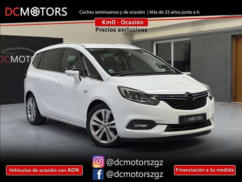 Blanco Usado 2019 Opel Zafira Innovation Monovolumen | 14.900 € (Precio justo) - Imagen 1/4