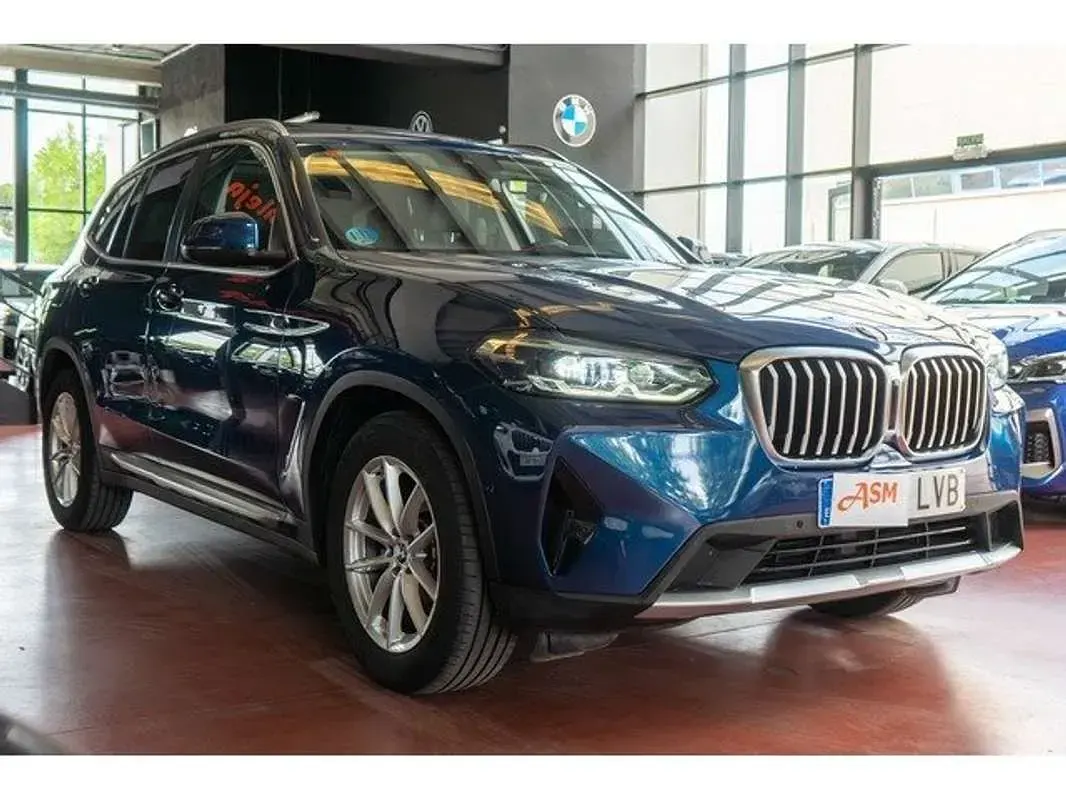 Usado BMW X3 xLine 190 CV (139 kW) 2021 Azul SUV