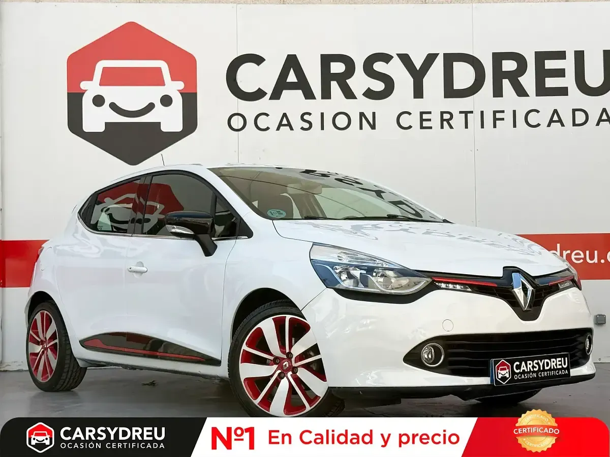 Usado Renault Clio IV Dynamique 90 CV (66 kW) 2015 Blanco Berlina