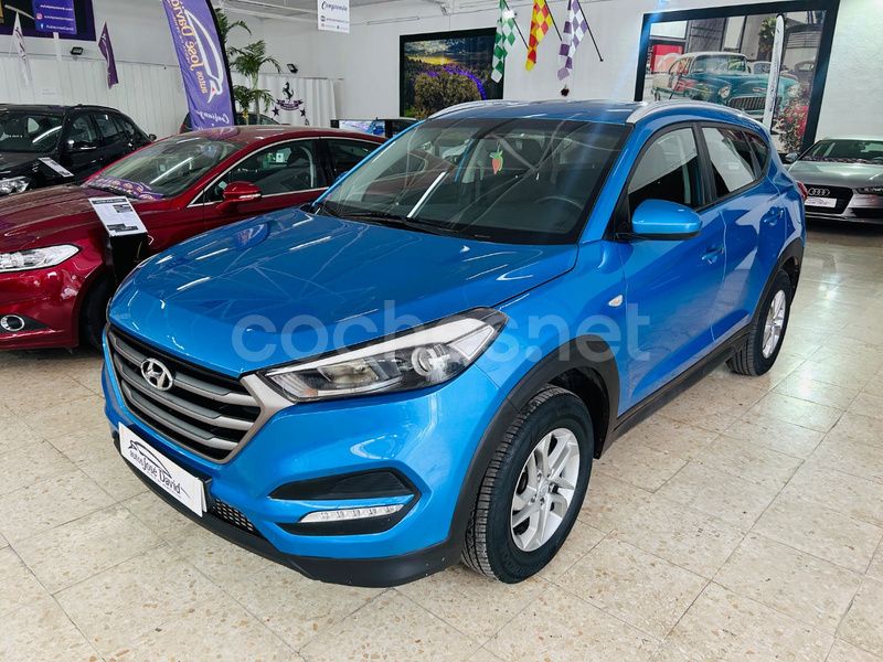 Azul Usado 2016 Hyundai Tucson SUV | 17.990 € (Precio justo) - Imagen 1/4