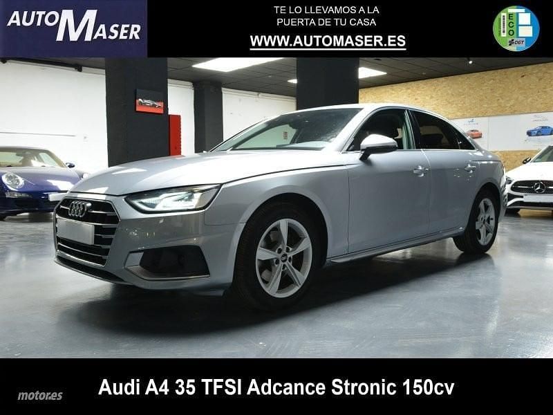 Gris Usado 2021 Audi A4 Advanced Plus Berlina | 21.790 € (Precio justo) - Imagen 1/4