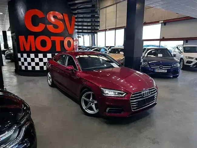 Occasion Audi A5 Sportback Sport 190 PK (139 kW) 2019 Rood Hatchback