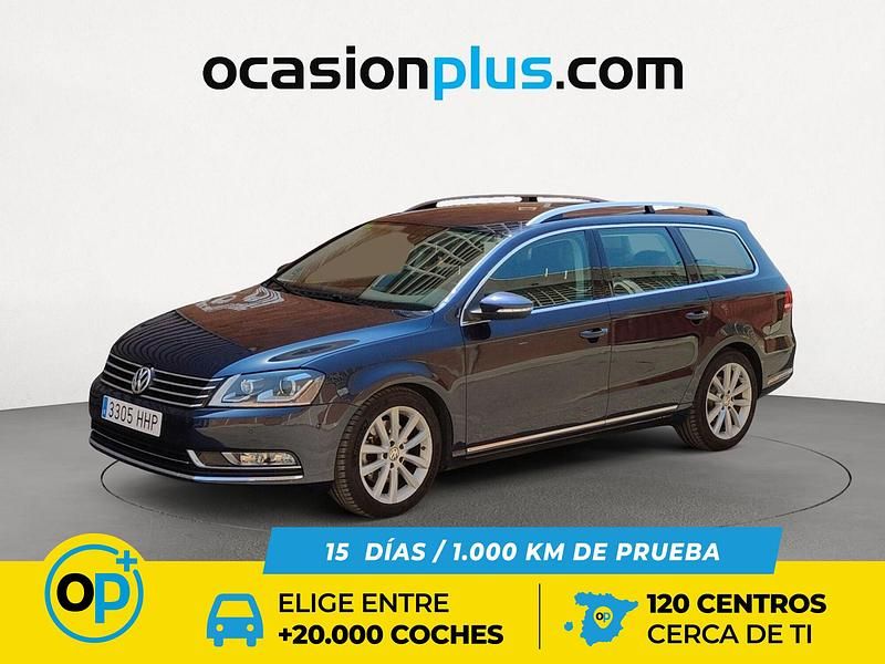 Usado VW Passat Highline 211 CV (155 kW) 2011 Azul Familiar