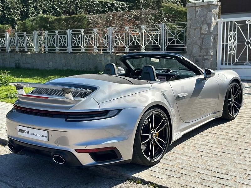 Usado Porsche 911 Turbo S Cabriolet 650 CV (478 kW) 2021 Gris / plata Descapotable