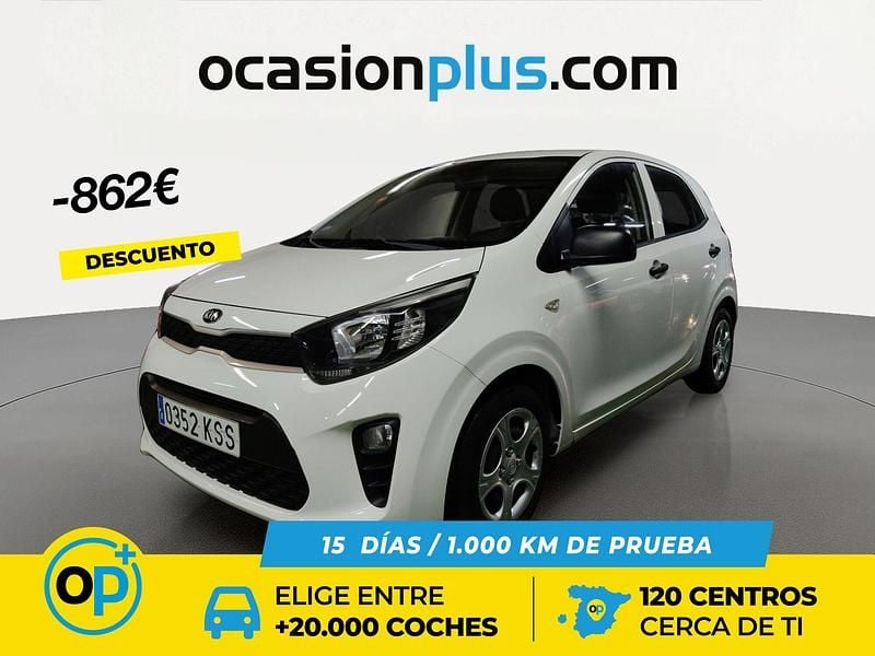 Usado Kia Picanto 67 CV (49 kW) 2018 Blanco Utilitario