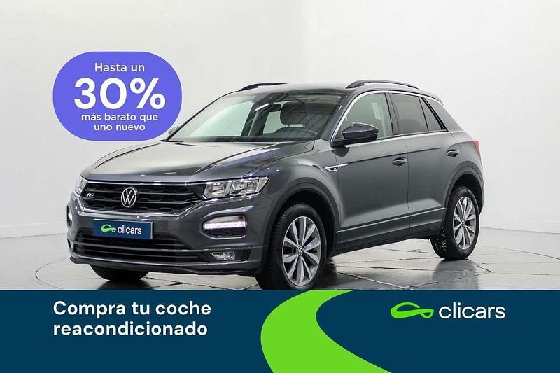 Gris Usado 2021 VW T-Roc Advance SUV | 19.290 € (Precio justo) - Imagen 1/4
