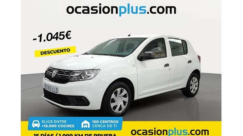 Blanco Usado 2020 Dacia Sandero Essentiel Utilitario | 10.455 € (Precio justo) - Imagen 1/4