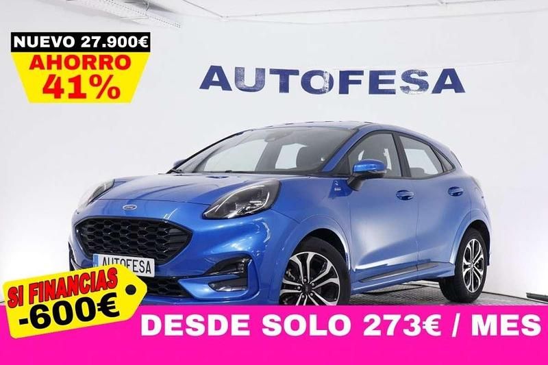 Azul Usado 2021 Ford Puma ST-Line SUV | 16.350 € (Buen precio) - Imagen 1/4