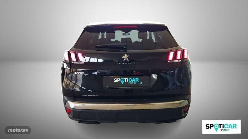 Usado Peugeot 3008 Allure 130 CV (95 kW) 2018 Negro SUV