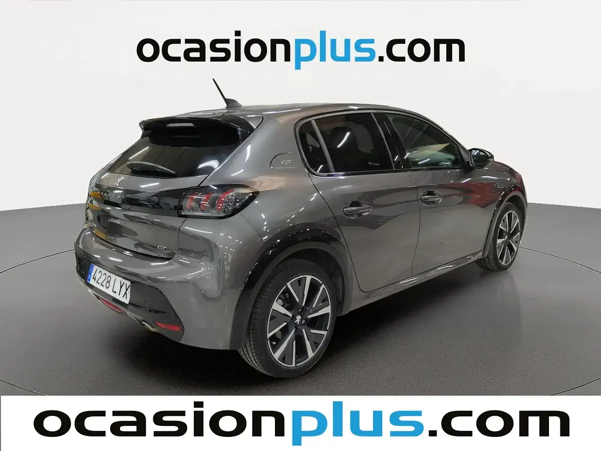 Usado Peugeot 208 GTi 102 CV (75 kW) 2022 Gris Utilitario