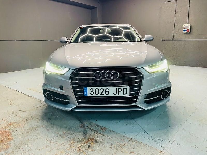 Usado Audi A6 S-Line 218 CV (160 kW) 2017 Gris / plata Berlina