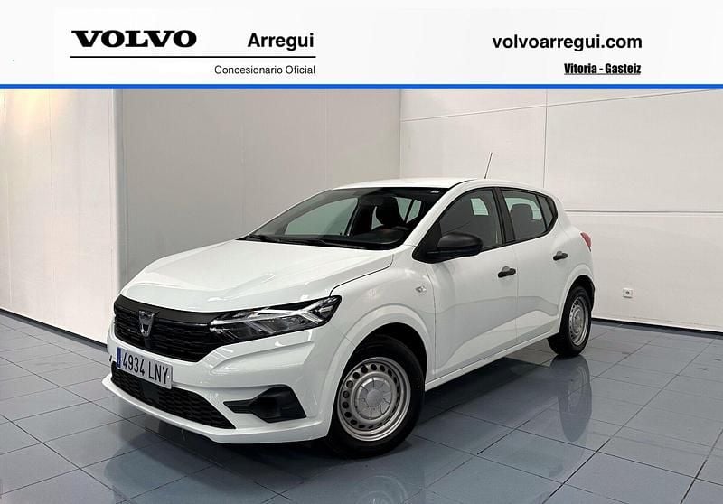 Blanco Usado 2021 Dacia Sandero Acces Berlina | 7990 € (Super precio) - Imagen 1/4