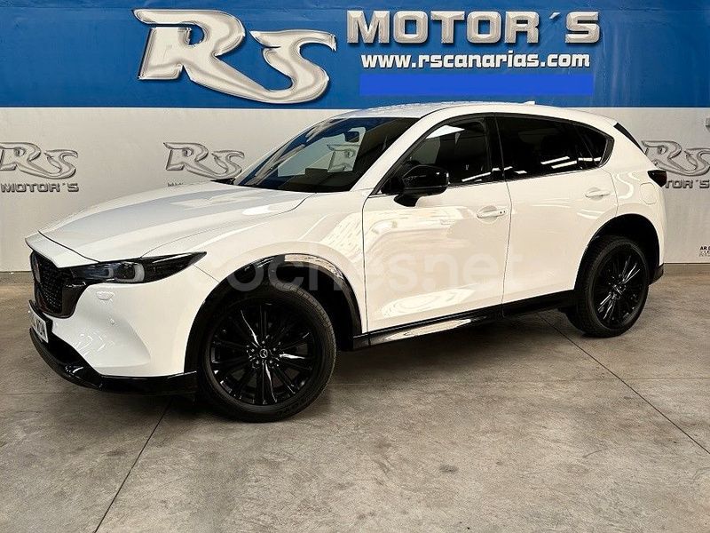 Blanco Usado 2023 Mazda CX-5 Homura-Line SUV | 27.990 € (Un poco caro) - Imagen 1/4
