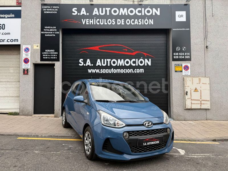 Azul Usado 2017 Hyundai i10 Utilitario | 6990 € (Buen precio) - Imagen 1/4