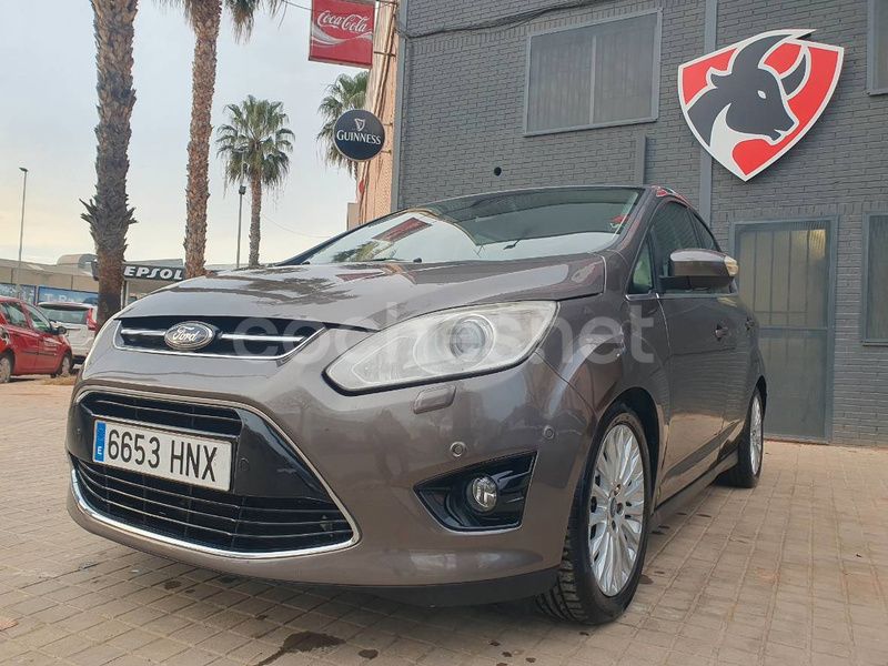 Gris / plata Usado 2013 Ford C-MAX Titanium Monovolumen | 8800 € (Precio justo) - Imagen 1/4