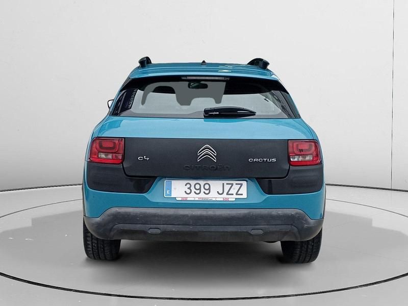 Usado Citroën C4 Cactus Feel 82 CV (60 kW) 2016 Azul Utilitario