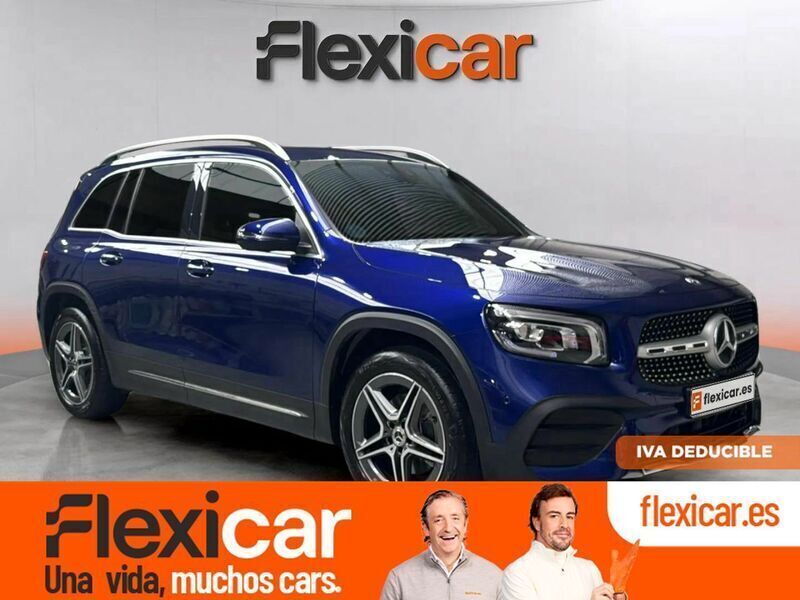 Azul Usado 2021 Mercedes GLB200 SUV | 33.990 € (Precio justo) - Imagen 1/4