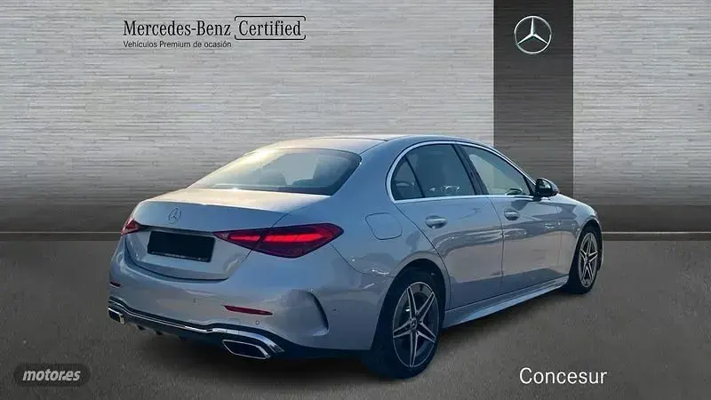 Usado Mercedes C220 197 CV (144 kW) 2024 Plateado Berlina