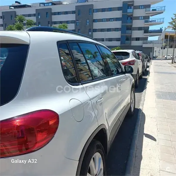 Usado VW Tiguan 110 CV (80 kW) 2015 Blanco SUV