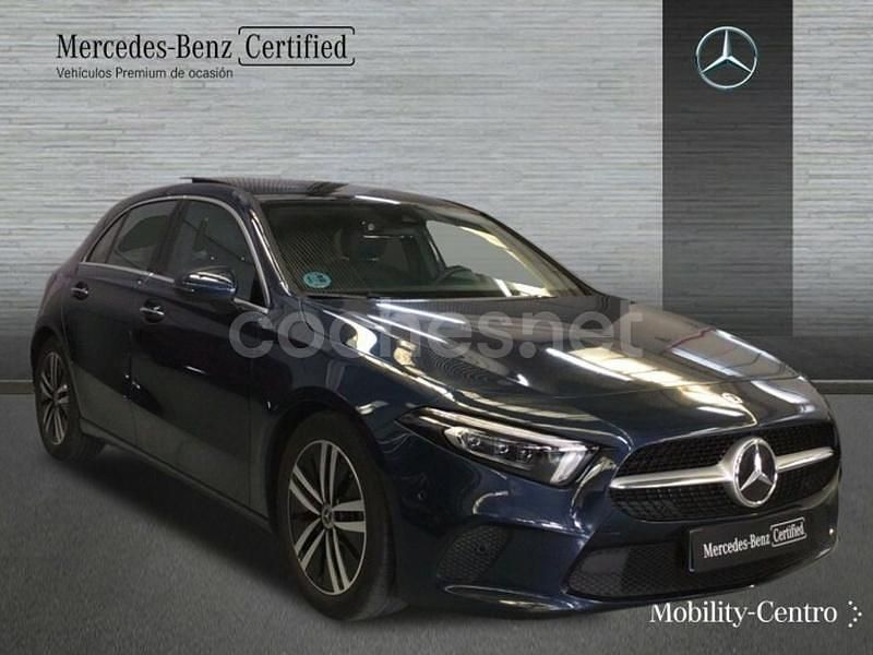 Usado Mercedes A200 Progressive 150 CV (110 kW) 2022 Denim blue  metallic paint Berlina