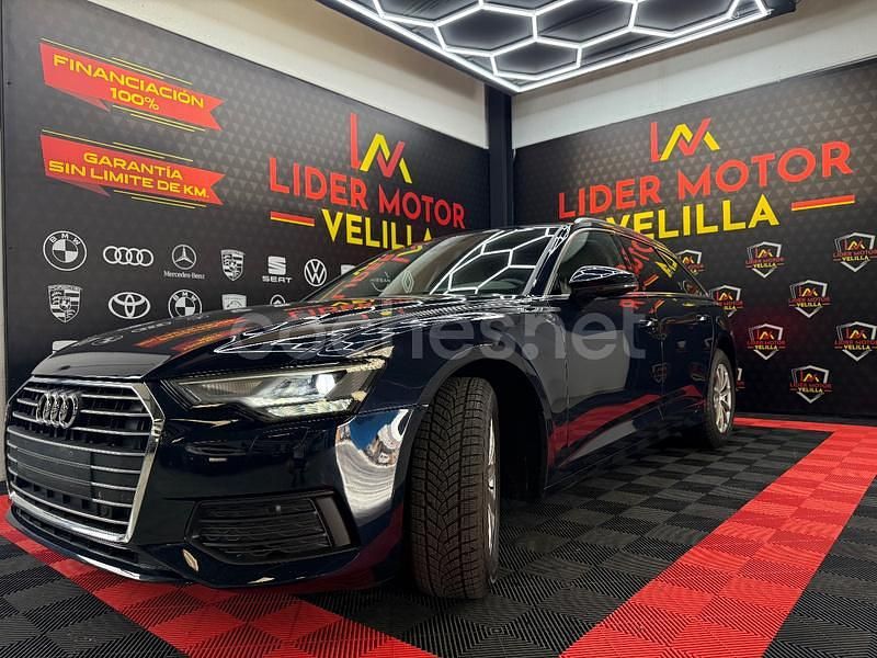 Usado Audi A6 204 CV (150 kW) 2019 Azul Familiar