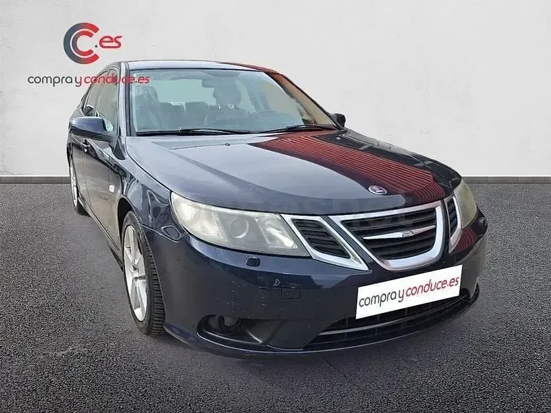 Usado Saab 9-3 Vector 150 CV (110 kW) 2008 Azul Berlina