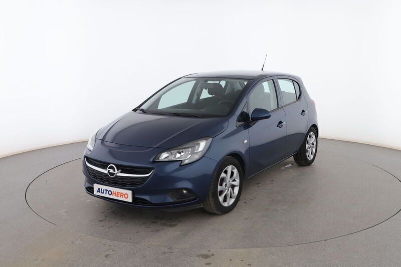Azul Usado 2015 Opel Corsa Selective Utilitario | 8699 € (Precio justo) - Imagen 1/4