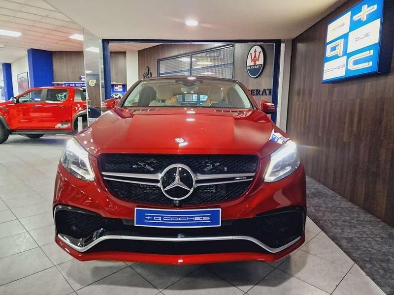 Usado Mercedes GLE63 AMG AMG 585 CV (430 kW) 2016 Rojo Coupe