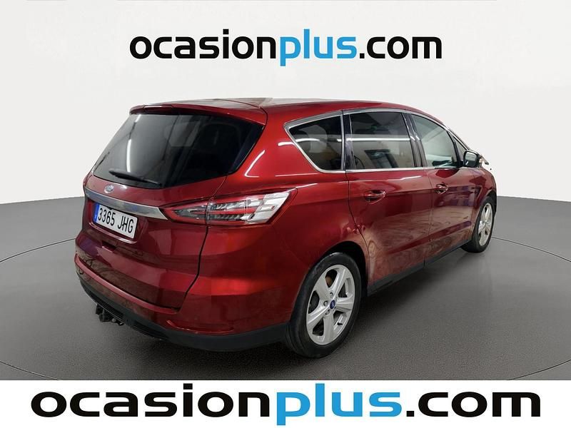 Usado Ford S-MAX Titanium 150 CV (110 kW) 2015 Rojo Monovolumen