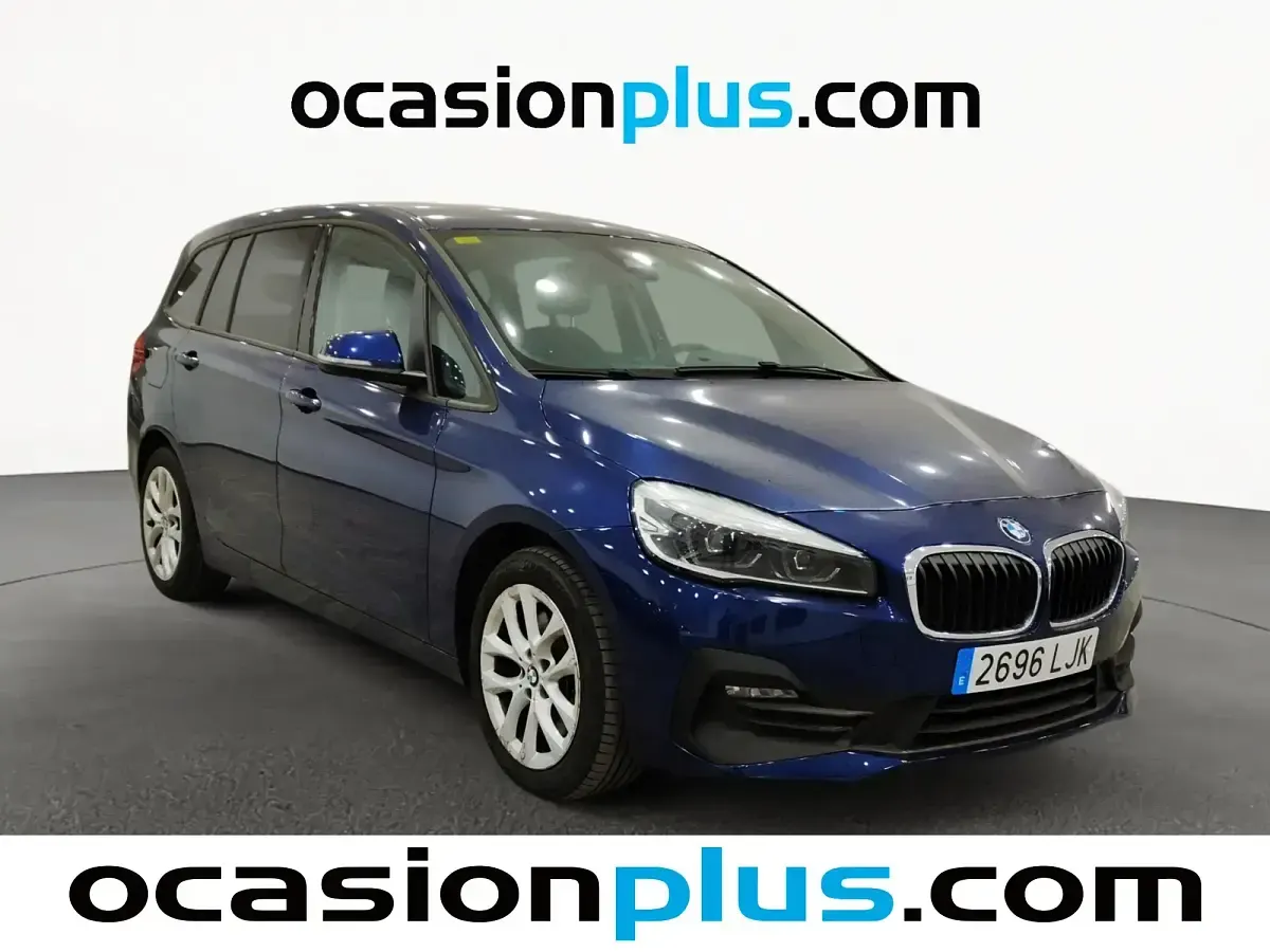 Usado BMW 218 Gran Tourer 150 HP (110 kW) 2020 Azul Monovolume