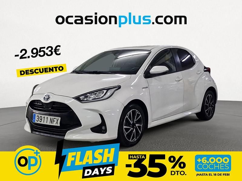 Blanco Usado 2021 Toyota Yaris Hybrid Business Edition | 15.990 € (Super precio) - Imagen 1/4