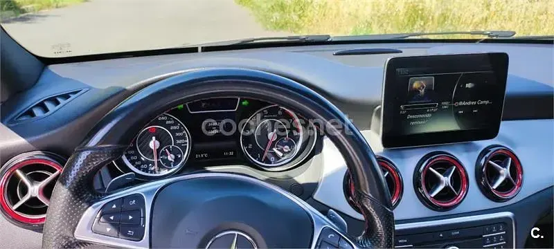 Usado Mercedes CLA45 AMG AMG 360 CV (264 kW) 2015 Gris / plata Coupe