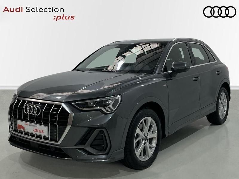 Usado Audi Q3 S-Line 150 CV (110 kW) 2021 Gris / plata SUV