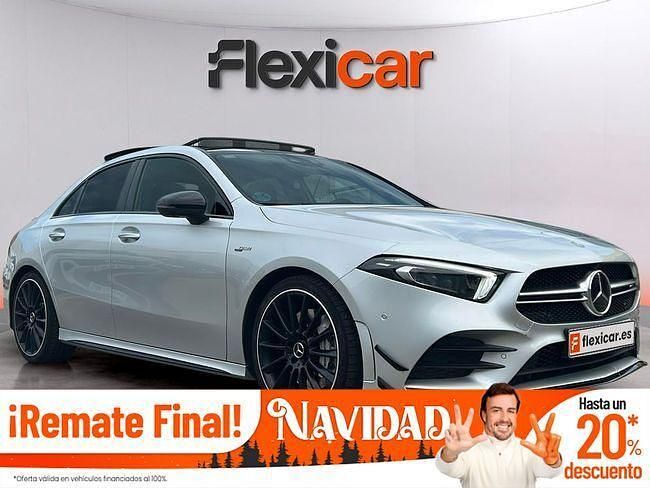 Gris Usado 2019 Mercedes A35 AMG AMG Berlina | 42.490 € (Caro) - Imagen 1/4
