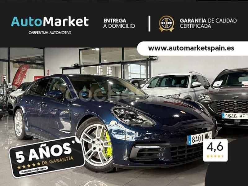 Azul Usado 2018 Porsche Panamera Sport Turismo Familiar | 72.900 € (Un poco caro) - Imagen 1/4