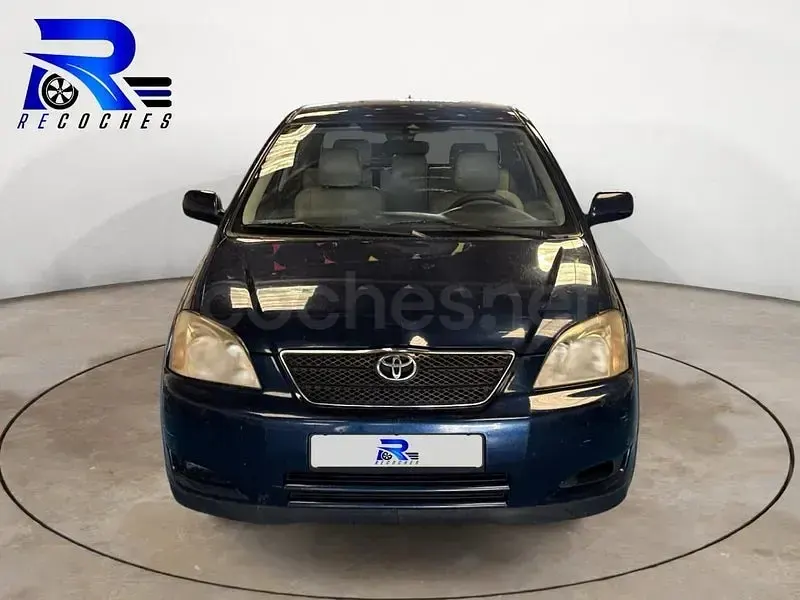 Usado Toyota Corolla Sol 110 CV (80 kW) 2002 Azul Berlina